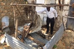 Digging out School Outhouse